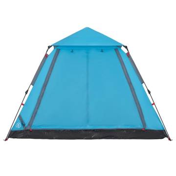 Camping Tent Dome 5-Person Blue Quick Release