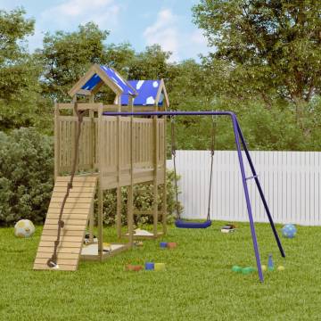 Outdoor Playset Impregnated Wood Pine