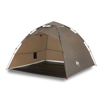 Fishing Tent 4-Person Olive Green Quick Release