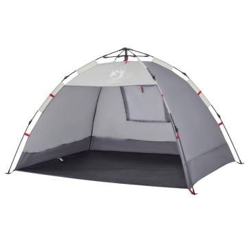 Beach Tent 2-Person Grey Quick Release Waterproof