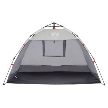 Beach Tent 2-Person Grey Quick Release Waterproof