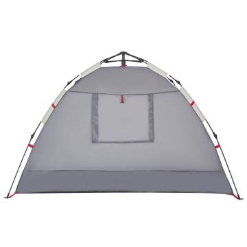 Beach Tent 2-Person Grey Quick Release Waterproof