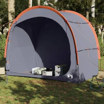 Storage Tent Grey and Orange Waterproof