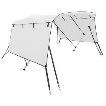 4-bow Bimini Top with Sidewalls 243x(230-244)x137 cm