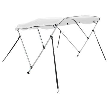 4-bow Bimini Top with Sidewalls 243x(230-244)x137 cm