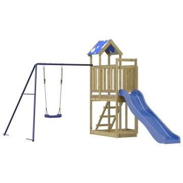 Outdoor Playset Impregnated Wood Pine