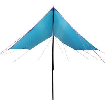 Camping Tarp Blue 460x305x210 cm Waterproof