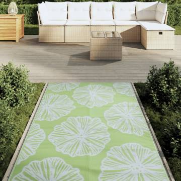 Outdoor Carpet Green 120x180 cm PP