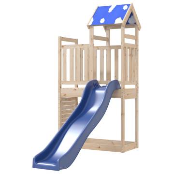 Outdoor Playset Solid Wood Pine