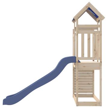 Outdoor Playset Solid Wood Pine