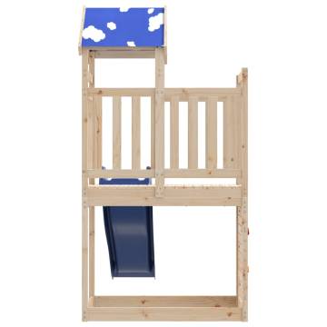 Outdoor Playset Solid Wood Pine