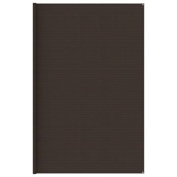 Tent Carpet 400x400 cm Brown