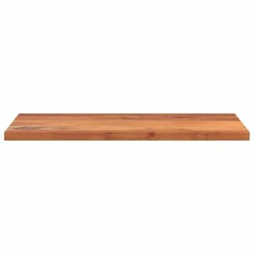 Table Top 110x70x2.5 cm Rectangular Solid Wood Acacia