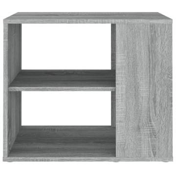 Side Cabinet Grey Sonoma 60x30x50 cm Engineered Wood