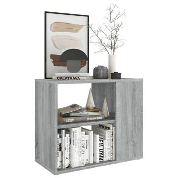 Side Cabinet Grey Sonoma 60x30x50 cm Engineered Wood