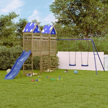 Outdoor Playset Impregnated Wood Pine