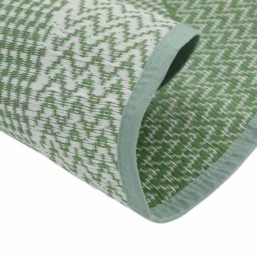 Outdoor Carpet Green Ø160 cm PP