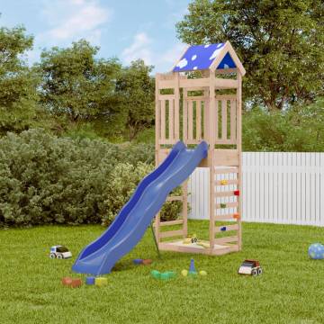 Outdoor Playset Solid Wood Pine