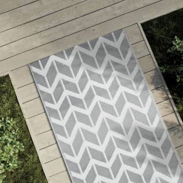 Outdoor Carpet Grey 80x250 cm PP