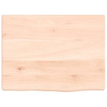 Bathroom Countertop 40x30x2 cm Untreated Solid Wood