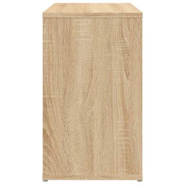 Side Cabinet Sonoma Oak 60x30x50 cm Engineered Wood