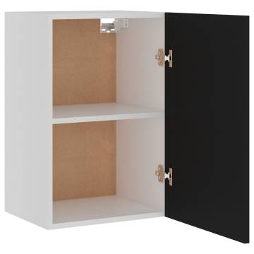 Hanging Cabinet Black 39.5x31x60 cm Engineered Wood