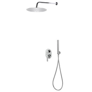 Shower System Stainless Steel 201 Silver