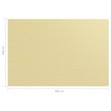 Tent Carpet 200x300 cm Beige