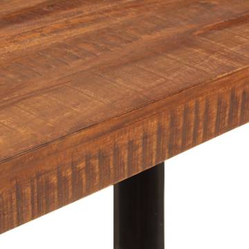 Dining Table Honey Brown 120x60x76 cm Solid Wood Mango