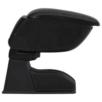 Car Armrest Black 12x29x(32-46) cm ABS