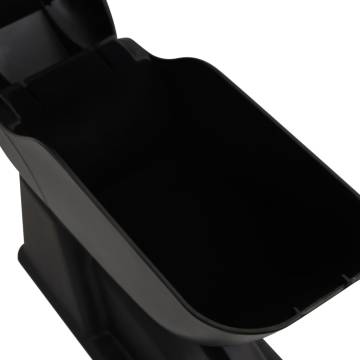 Car Armrest Black 12x29x(32-46) cm ABS