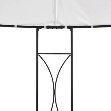 Gazebo 300x290 cm White Round