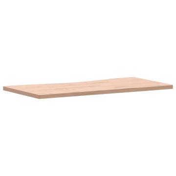 Desk Top 100x(45-50)x2.5 cm Solid Wood Beech