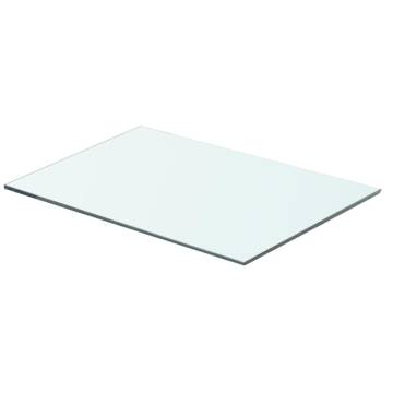 Shelf Panel Glass Clear 50x30 cm