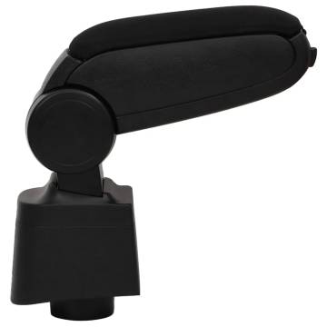 Car Armrest Black 12x34x(35-47) cm ABS