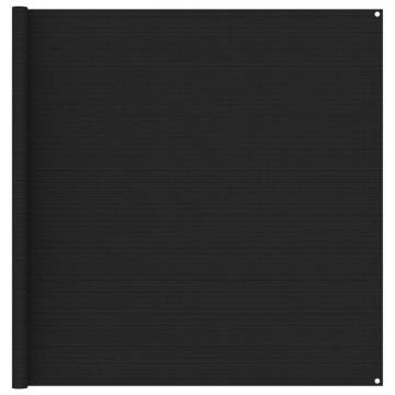 Tent Carpet 200x200 cm Black