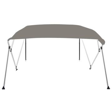 4-bow Bimini Top Grey 243x250x131 cm