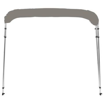 4-bow Bimini Top Grey 243x250x131 cm