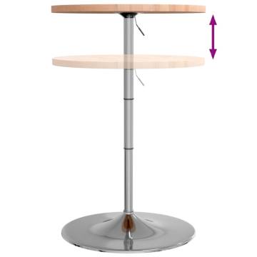 Bar Table Ø60x90.5 cm Solid Wood Beech