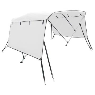 3-bow Bimini Top with Sidewalls 183x(137-152)x137 cm