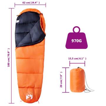 Mummy Sleeping Bag for Adults Camping 3 Seasons