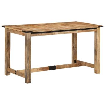 Dining Table 140x70x75 cm Solid Wood Mango