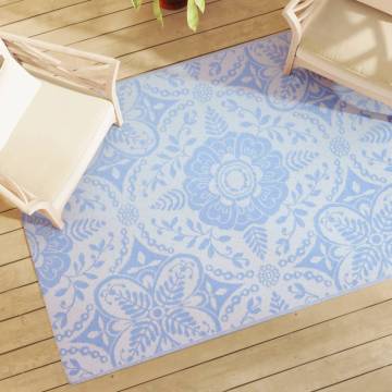 Outdoor Carpet Baby Blue 140x200 cm PP