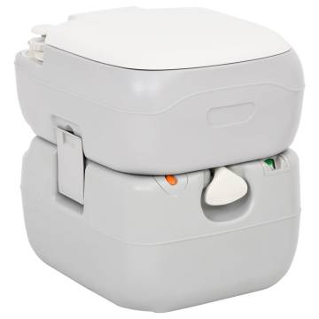 Portable Camping Toilet and Handwash Stand Set with Water Tank