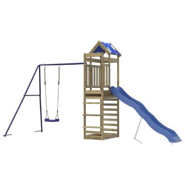 Outdoor Playset Impregnated Wood Pine