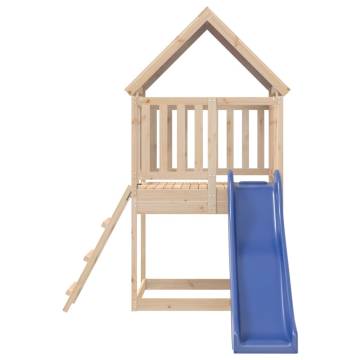 Outdoor Playset Solid Wood Pine