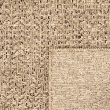 Rug ZIZUR 80x250 cm Jute Look Indoor and Outdoor