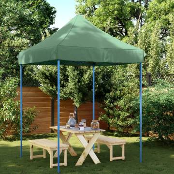 Foldable Party Tent Pop-Up Green 200x200x306 cm