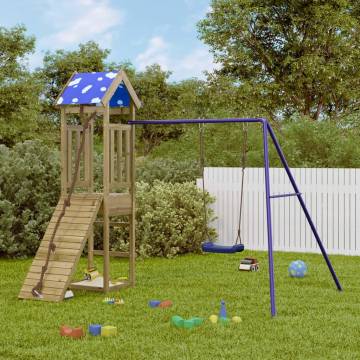 Outdoor Playset Impregnated Wood Pine