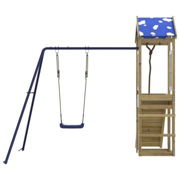 Outdoor Playset Impregnated Wood Pine